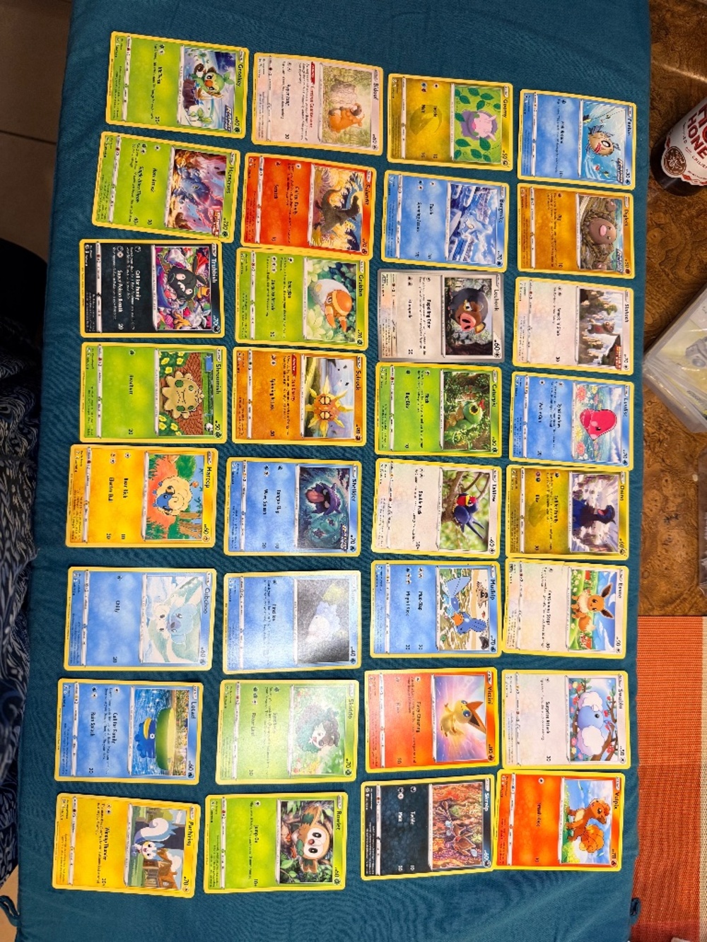 Pokemon TCG Common Cards Lot 60+ Mixed English